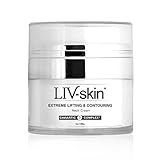 LIV-skin Best Neck Cream For Sagging Skin & Décolleté - USA Dr. Approved Chest Wrinkle Serum + Hyaluronic Acid + Retinol - Anti Aging Lifting & Contouring - 1oz/30ml