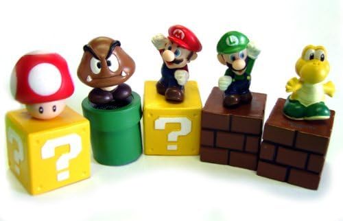 Generic New Super Mario Bros Mini Figures Bundle by BIGOCT