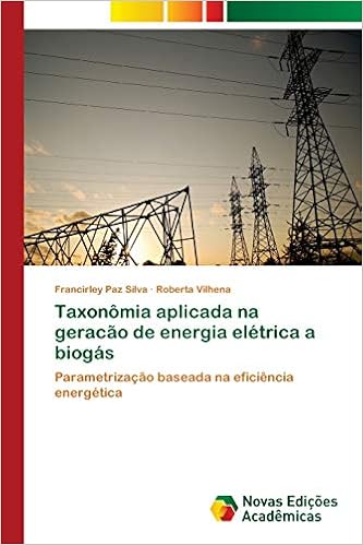 Taxonômia aplicada na geracão de energia elétrica a biogás