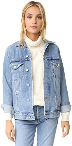 AGOLDE Women's Jessie Oversized 90s Jacket, Brooklyn, X-Small