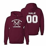 Adult Teen Wolf Hale 00 Lacrosse Hoodie