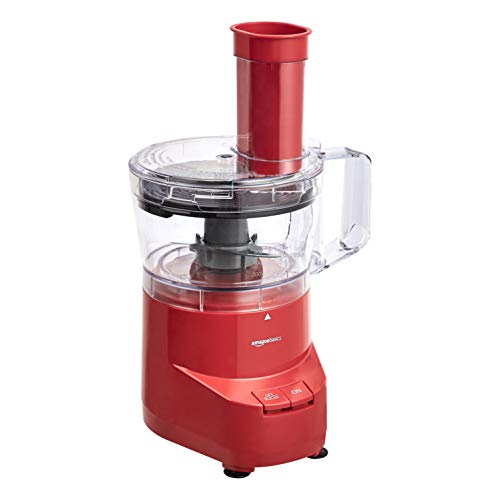 AmazonBasics-4-Cup-Food-Processor-Red
