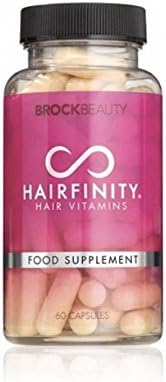 Brock Beauty Hairfinity Healthy Hair Care Vitamin Capsules - 60 Count