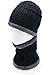 JOYEBUY 2 PCS Kids Boys Girls Hat and Scarf Set Warm Snow Knit Beanie Slouchy Skull Cap and Circle Scarf (Black)