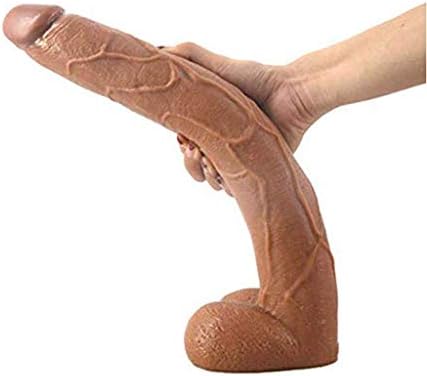 Super Long Stick for Women 15.5 Inch Lifelike Huge-D?ldò Waterproof Big Size Personal Relax Massager for Women