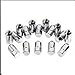 Polaris Genuine Accessories SAE Lug Nuts for Aluminum Rims (16 Piece) (Chrome)