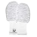 Crummy Bunny Grey White Mittens - Fits Age 6 to 12 Months Old - 6 Pack of Baby Mittens