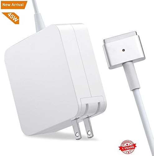 Macbook Air Charger,Replacement 45W Magsafe 2 Power Adapter T-Tip Magnetic Connector Charger for MacBook Air 11 inch and 13 inch