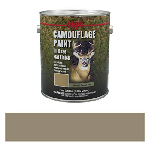 Majic Paints 8-0855-1 Camouflage Paint, 1-Gallon, Desert Tan