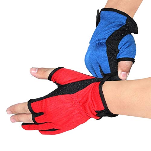 Txrh Angelhandschuhe, 3 Schnittfinger, rutschfest, atmungsaktiv, wasserdicht, Outdoor-Sport-Handschuhe, Sonnenschutz… – Bild 3