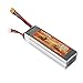 FLOUREON 2Packs 4S 14.8V 5500mAh 35C Lipo RC Battery Packs with XT60 Plug for RC Helicopter RC Airplane RC Car RC Truck RC Boat Remote Control