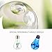 JOMO TECH USB Humidifier Ultrasonic 7 Color Changing LED Lamps 400ml Mini Humidifiers Desktop Night Lights