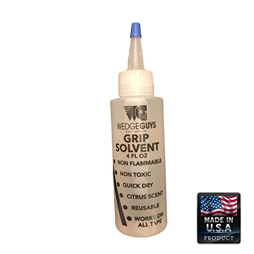 Wedge Guys Professional Golf Grip Solvent for Regripping Golf Clubs 4 or 32 Ounce Solution for Easy Regripping and Golf Club Repair (4 Ounce) - Thumbnail 2