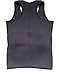 KVFITNESS - Sweat Sauna Vest, Tank Top Style with Waistband and 2oz Body Burner Cream