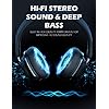 Active-Noise-Cancelling-Headphones-SuperEQ-S2-Bluetooth-On-Ear-Headphones-with-Mic-CVC-80-Hi-Fi-Deep-Bass-25H-Playtime-for-Travel-WorkBlack SuperEQ Active Noise Cancelling Headphones, S2 Bluetooth headphones Wired and Wireless On-Ear Headphones with CVC 8.0…