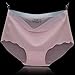 IHHASD 6 Packs Soft Womens Invisible Underwear Seamless Sexy Briefs Panties(XXL)