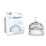 Comotomo - Silicone Replacement Nipples Medium Flow 3m+ - 2 Pack