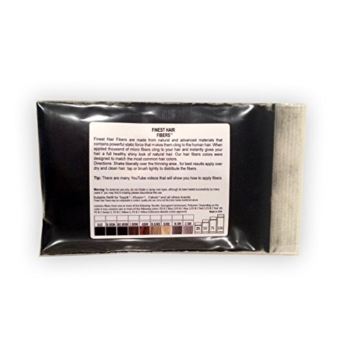image for Finest Hair Fibers Finest Hair Original DARK BROWN Hair Fibers Refill 