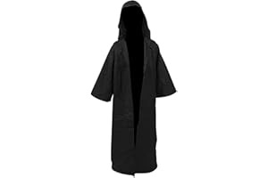 Jila Men Knight Gothic Fancy Dress Halloween Masquerade Cosplay Costume Robe Cloak