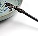 Fonder Mols Elegant Plum flower Rose Handmade Carved Ebon Hair Sticks Shawl Pins Picks Pics Pins Forks 7''