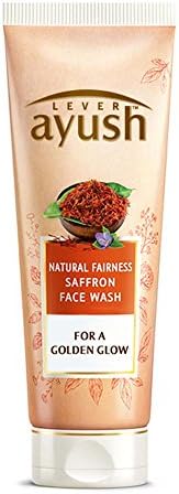 Lever Ayush Natural Saffron Face Wash 80 g