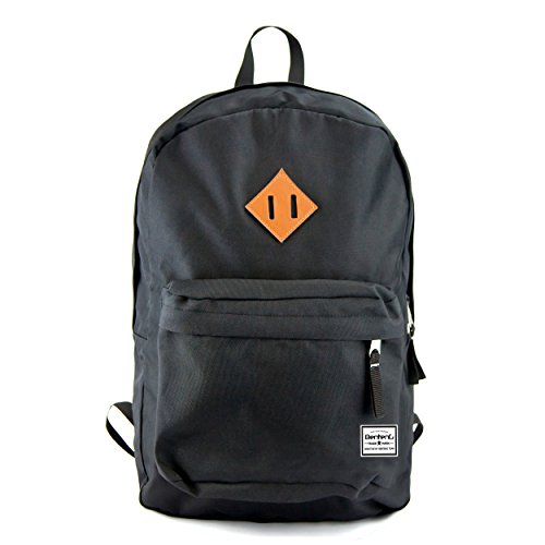 Benteng Classic Backpack Casual Everyday Student School Bookbag Basic Travel Rucksack Light Weight Canvas Backpack Unisex Outdoor Sport Shoulder Bag Fashion Hiking Daypack (Black) Benteng Classic Backpack Casual Everyday Student School Bookbag Basic Travel Rucksack Light Weight Canvas Backpack Unisex Outdoor Sport Shoulder Bag Fashion Hiking Daypack (Black)