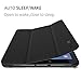 INFILAND S3 9.7 Case, Slim Tri-Fold Shell Cover with S Pen Protective Holder for S3 9.7-Inch Tablet SM-T820/ T825/ T827 2017 Release Auto Wake/Sleep, Black