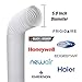 C-leo Portable Air Conditioner Exhaust Hose | 5.9 inch Diameter | 59 inch Length | Extra Long Flexible AC Connector Extension