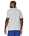 Under Armour Men's Charged Cotton Sportstyle T-Shirt, True Gray Heather /Red, X-Large