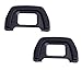 Eggsnow Eyepiece/Eye Cup（2 Pack）for Nikon D7000 D300 D200 D100 D90 D80 D40 D50 D70s D600 D610 Camera Viewfinder