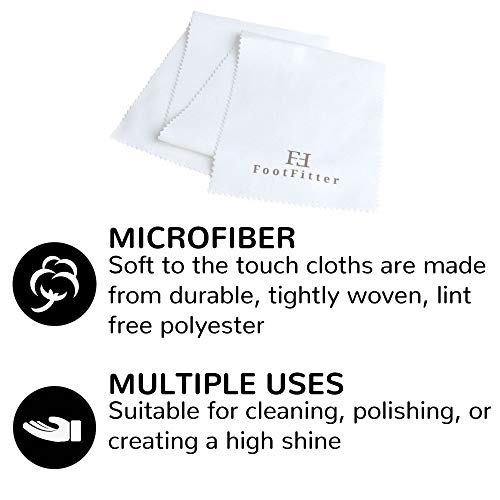 FootFitter Shoe Shine Conditioning and Polishing Set- Cream - Thumbnail 3