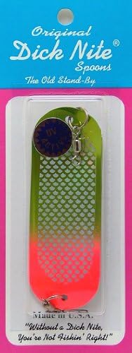 Dick Nite Kokanee/Trout Dodgers, Yellow/Red