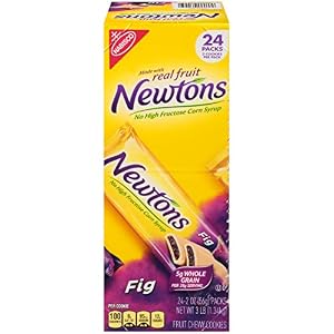 Image of Newtons Fig Fruit Chewy Cookies - Snack Packs, 24 Count Box, 48 Ounce (Pack of 1)