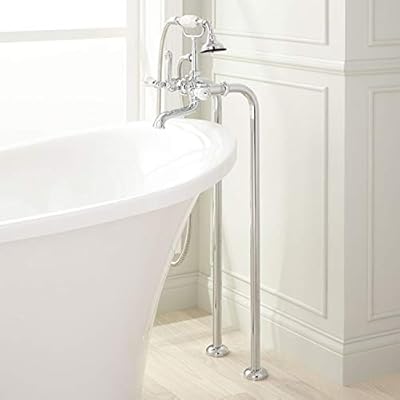 Signature Hardware 286321 31 1 2 Floor Mounted Clawfoot Tub