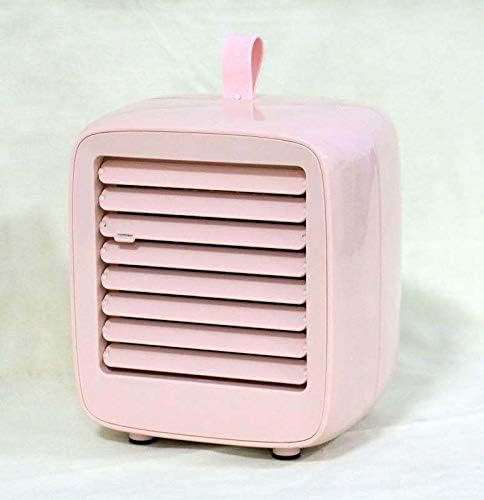 Haoky Personal air cooler, portable mini air conditioner, evaporative cooler and humidifier all in one, purifier with USB, 3-speed desktop cooling fan, suitable for office, home, dormitory, travel