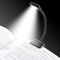 Ikross Black Dual Led Clip On Reading Book Light For Amazon Co Uk