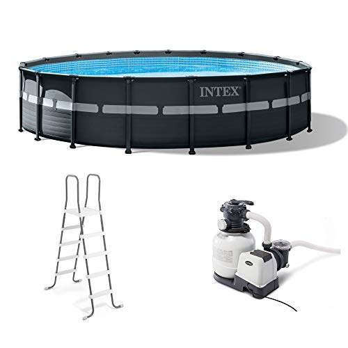Intex 18ft X 52in Ultra XTR Pool Set with Sand Filter Pump, Ladder, Ground Cloth & Pool Cover Intex 18ft X 52in Ultra XTR Pool Set with Sand Filter Pump, Ladder, Ground Cloth & Pool Cover