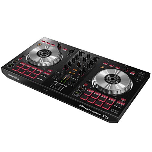Pioneer DDJ-SB3 Serato Starter DJ Controller Pack w Case + 12" Speakers + Stands