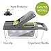 Vegetable Chopper, Adjustable 12 in 1 Vegetable Slicer and Chopper, Multi-Functional Veggie Cutter, Onion Chopper with Water Filter Basket and Large Container for Vegetable Cheese Fruit