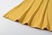 LARACE Women 3/4 Sleeve Tunic Top Loose Fit Flare T-Shirt(3X, Yellow)