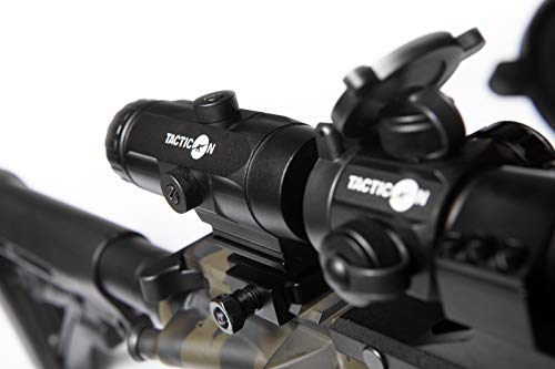 Tacticon Falcon V1 3X Red Dot Magnifier with Flip to Side Mount for Picatinny Rail and 2.5 inches of Eye Relief - Thumbnail 4