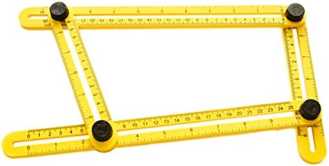 (1 pack) Angle Right - Angleizer - Template Tool - Measures All Angles and Forms Angles, Template Tool for Handymen, Builders, Craftsmen, Carpenters