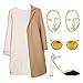 LILIE&WHITE Statement Geometric Face Ethnic Earrings Skull Head Earrings for Women Cool Party Jewelry