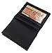 ag wallets Genuine Leather Credit Card and Business Card Case (Black)