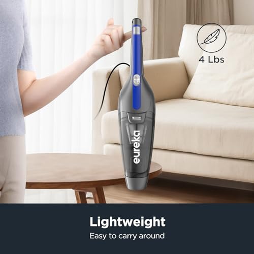 Eureka Blaze Stick Vacuum Cleaner, 3-in-1 Small Vacuum for Home, Blue photo 9