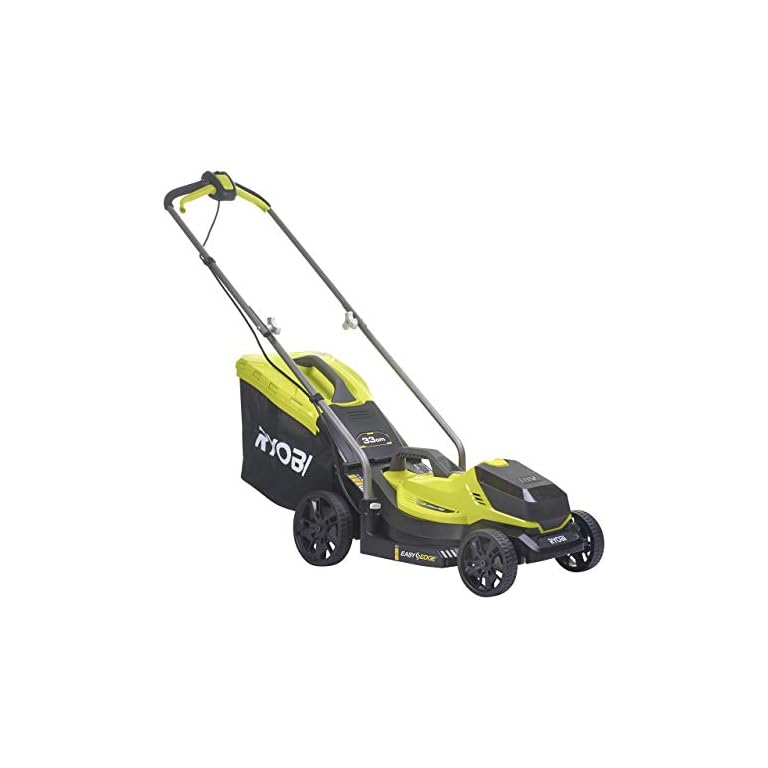 Ryobi RLM18X33B40 18V ONE+ Cordless 33cm Lawnmower Starter Kit (1 x 4