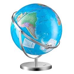 VEVOR Illuminated World Globe with Stand, 13