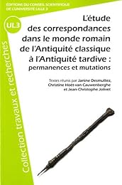 L' étude des correspondances dans le monde romain