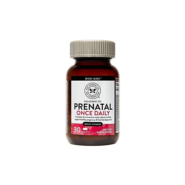Prenatal Once Daily | Prenatal Vitamins | Non - GMO | Folic Acid, Vitamin A, Vitamin D & Vitamin E, Iron & Choline | 30…