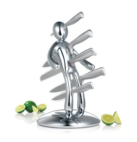 The Ex Kitchen Knife Set, Chrome